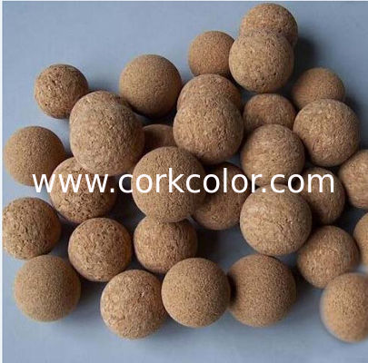 Small cork balls for whristle, fishing float