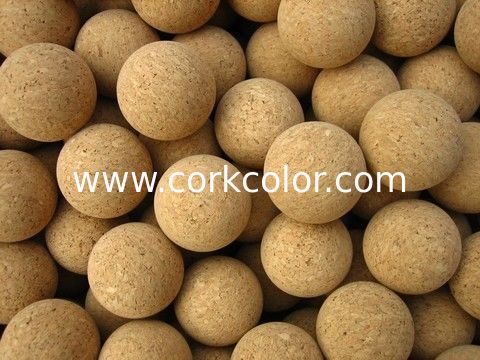 Small cork balls for whristle, fishing float