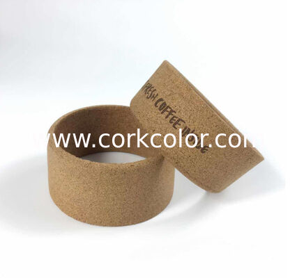 BSCI certified Factory Wholesale Cork Cup Covers Cork Sleeve for Car Coffee Water Mugs