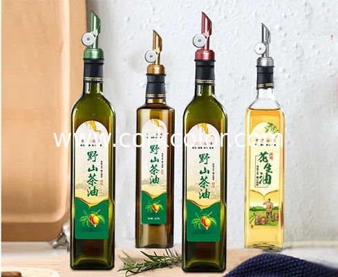 Ronda Olive Oil Pourer - herramienta de colada de Corkork de la cocina profesional para la cocina casera